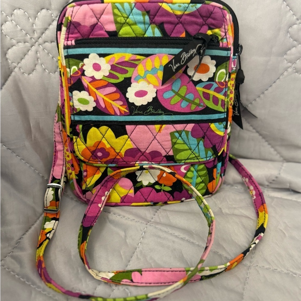 Vera Bradley Mini Hipster Crossbody Bag in the "Va Va Bloom" pattern